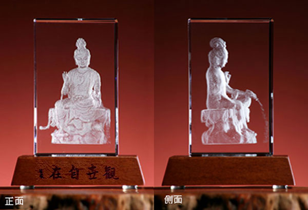 水晶製　立像 水晶第一品牌(Moser)捷克摩瑟水晶「2024摩瑟水晶永恆傳說」特展- 威
