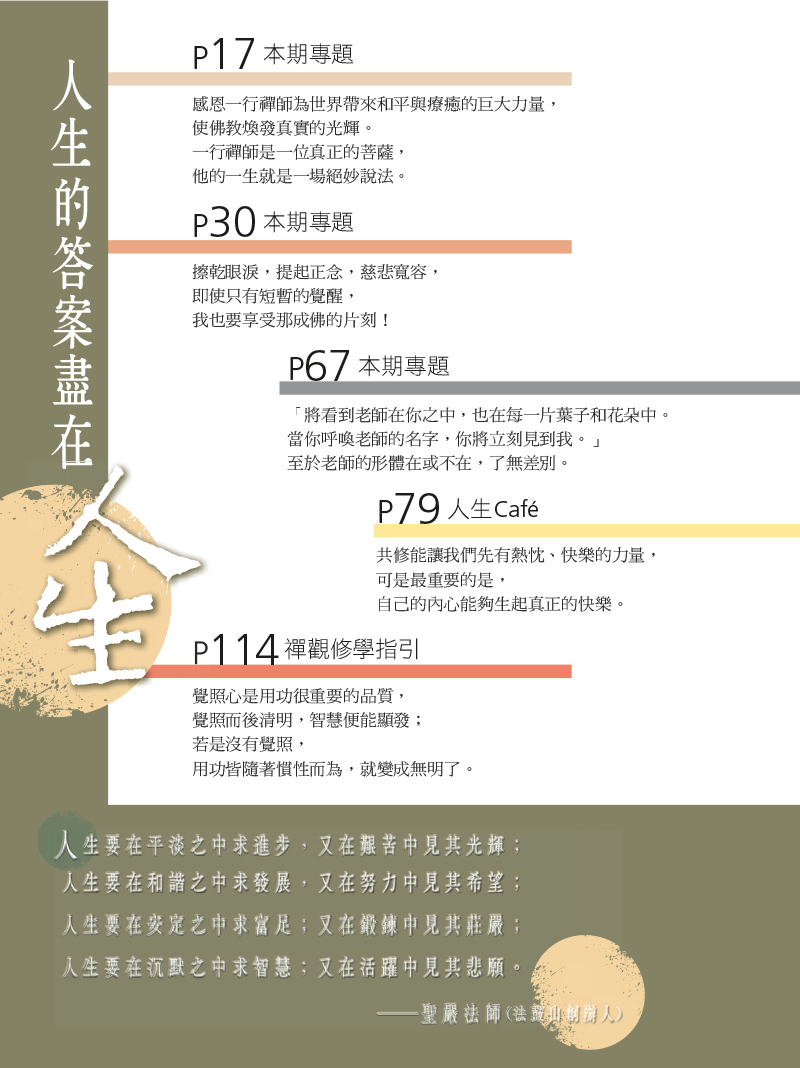 目錄04